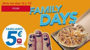 telepizza family days ofertas telepizza