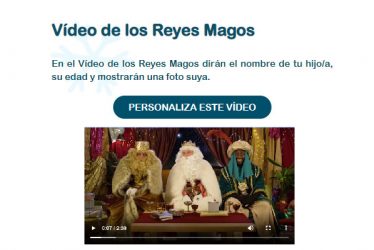 Vídeo carta Reyes Magos Gratis