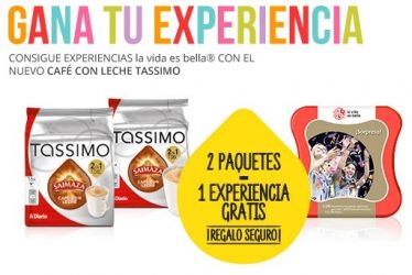 experiencias gratis con Tassimo