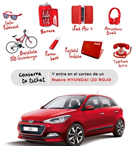 cambia al rojo con regalos Coca-Cola