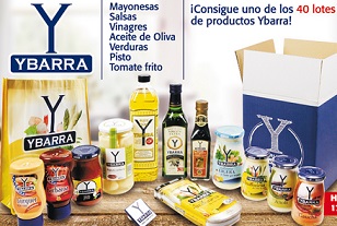 sorteo de lotes de productos Ybarra