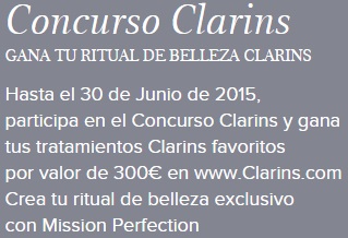 Clarinscontigo ritual de belleza Clarins gratis