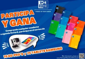 premios con libretas Oxford