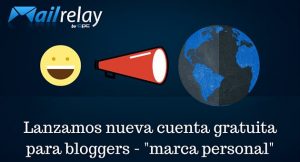 cuenta gratis mailrelay