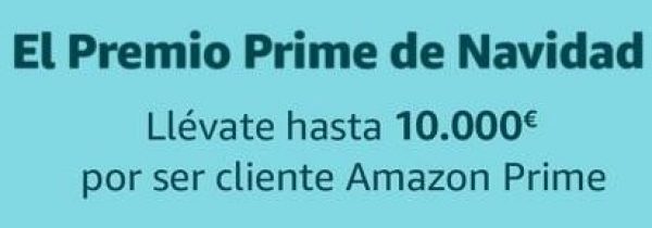 Premio 10.000€ en amazon prime