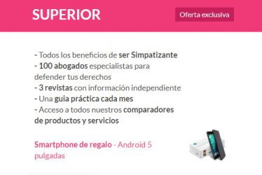 Regalo móvil nuevo Smartphone