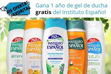 Gel de baño gratis Instituto español