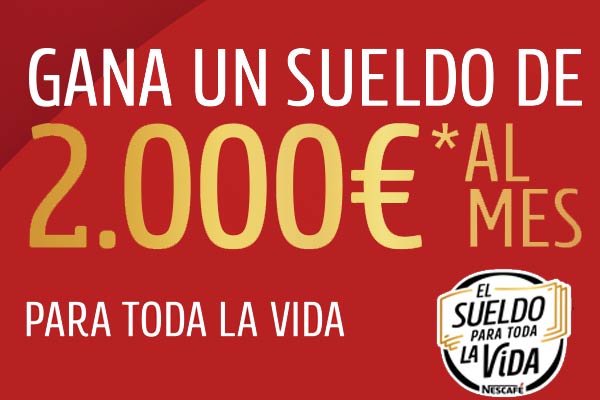 Sueldo para toda la vida nescafé sueldo nescafe 2020