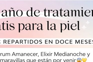 Saigu Cosmetics está regalando 1 año de tratamiento facial