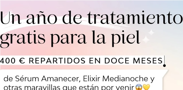Saigu Cosmetics está regalando 1 año de tratamiento facial