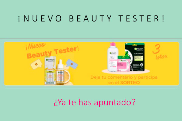 Beauty tester de garnier