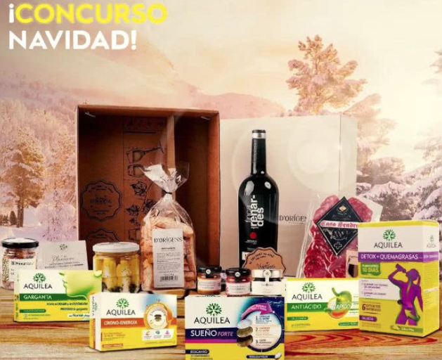 Participa en el sorteo de Aquilea para ganar un pack gastronómico y lote