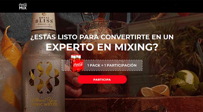 Sorteo de Coca Cola Mix para ganar un kit de coctelería