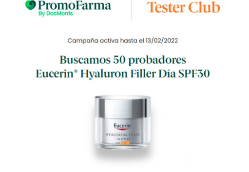 50 probadores para Eucerin por parte de PromoFarma