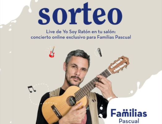 Sorteo de Lecha Pascual para ganar 5 entradas para Yo Soy Ratón