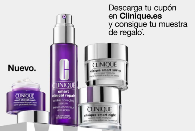 Están dando muestras gratis de Clinique Smart Clinical Repair