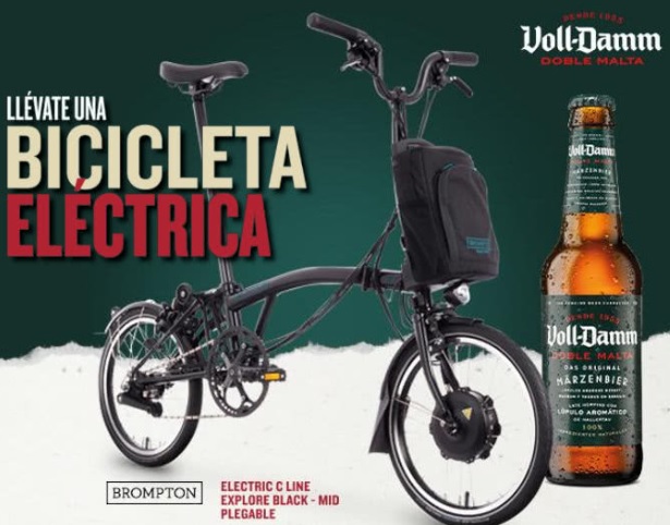 Participa para ganar una de las 10 bicicletas eléctricas Brompton Plegables