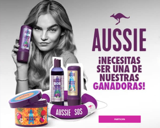 Sorteo de paquetes de productos Repair de Aussie