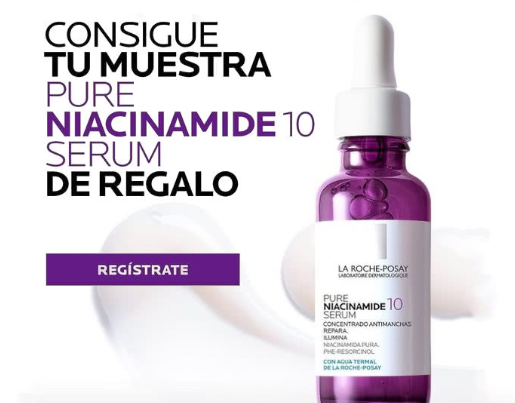 Consigue una muestra gratis de La Roche Posay Pure Niacinamide 10
