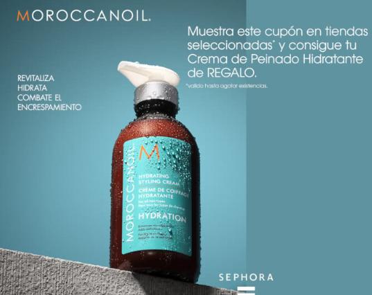 Consigue una muestra gratis de Sephora de Moroccanoil