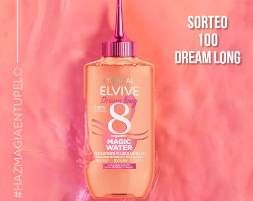 Consigue una prueba gratis de Elvive Magic Water