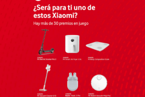 Participa en el sorteo de Xiaomi con Vodafone
