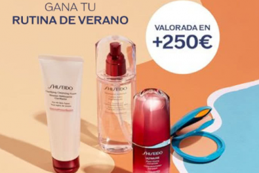 Participa en el sorteo de 5 rutinas completas Shiseido