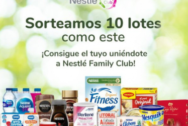 Participa para ganar uno de los 10 mega lotes de Nestlé