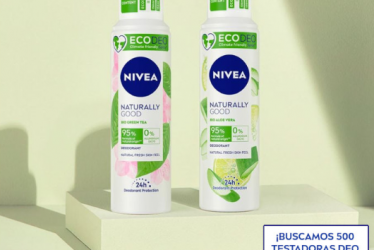 Se una de las 500 probadoras de Nivea Naturally Good
