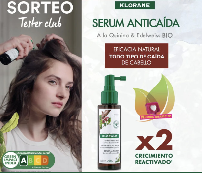 Participa en el sorteo de Klorane de 20 rituales anticaída