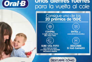 Sorteo de Oral-B de 20 premios de 150