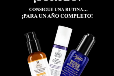 Participa en el sorteo de 3 rutinas Kiehls para 1 año
