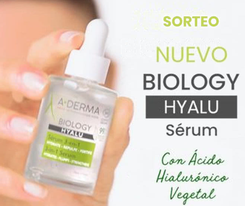 sorteo de A-Derma de 30 Biology Hyalu Sérum