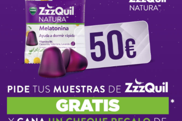 Participa en el sorteo de ZzzQuil de muestras y tarjetas de 300