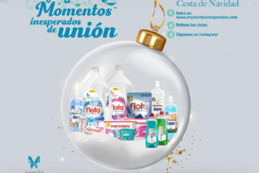 Sorteo de Persán de 12 cestas de productos de limpieza