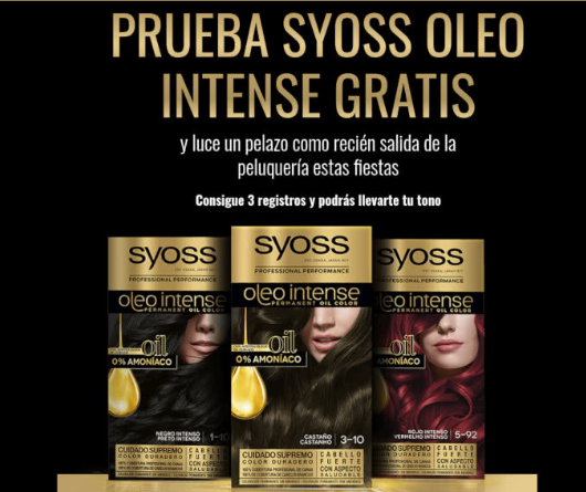 Sorteo de club Schwarzkopf de 45 tintes Syoss