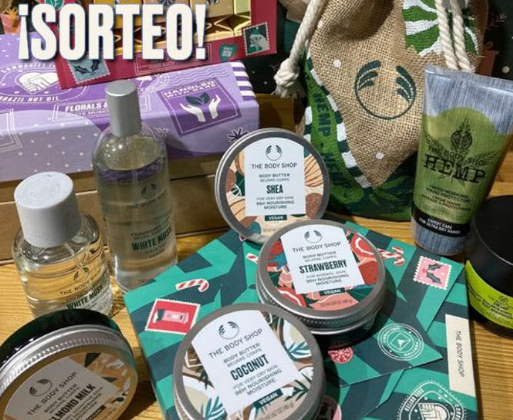 Sorteo de The Body Shop para ganar una selección de productos