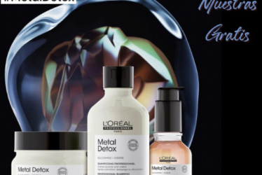 muestras gratis de Metal Detox de L’Oréal