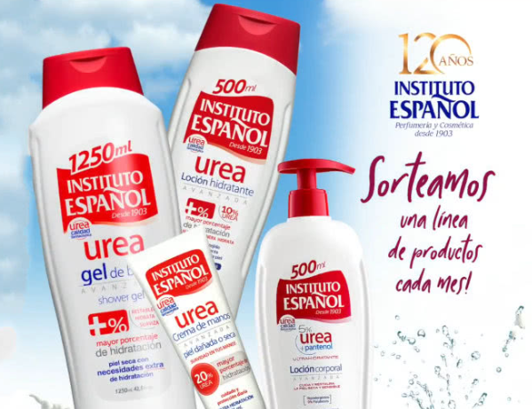 Sorteo del Instituto Español de 12 packs de línea Urea