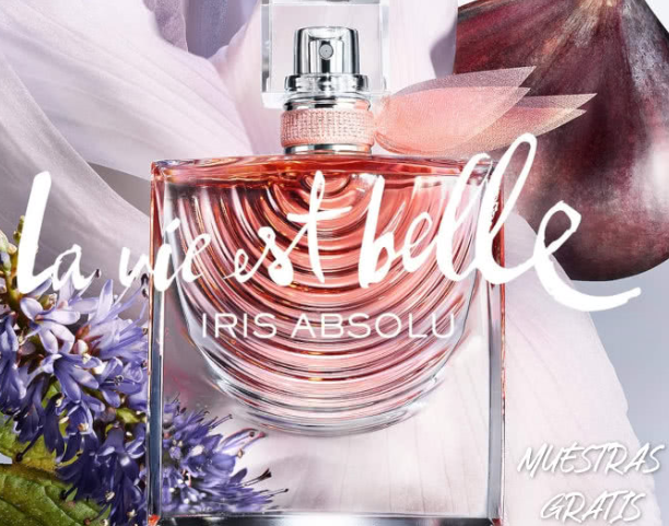 10,000 muestras gratis del perfume Iris Absolu de Lancôme