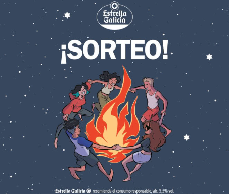 Sorteo de Estrella Galicia de un viaje a Coruña