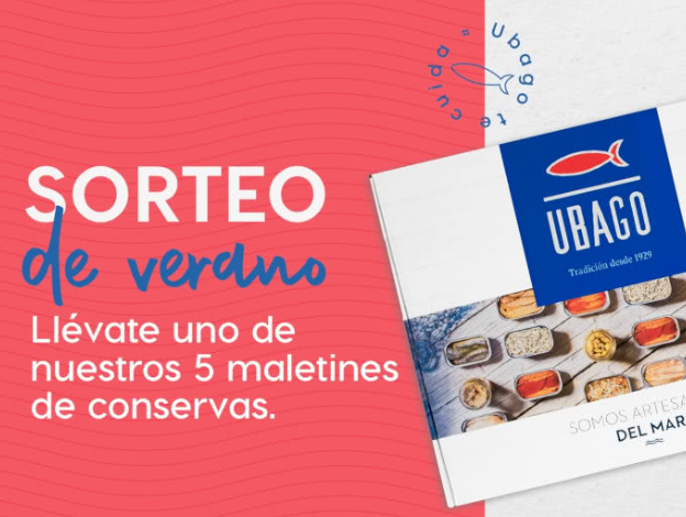 Sorteo de Ubago de 5 maletines de conservas