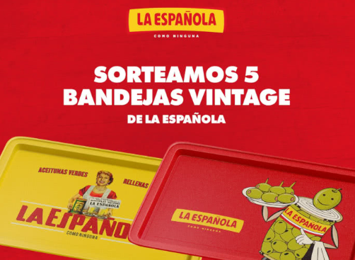 Sorteo de La Española de 5 bandejas Vintage