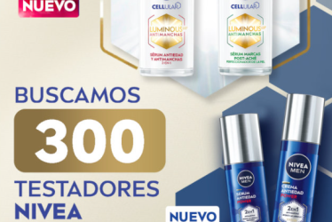 Nivea está buscando 300 probadoras