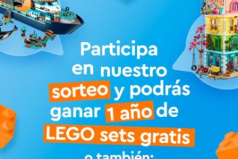 Sorteo de LEGO de 1 año de productos gratis