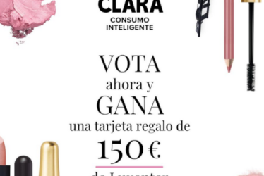 sorteo de Revista Clara de 15 tarjetas de 150 euros