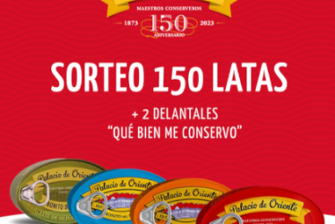 Sorteo de Palacio de Oriente de 150 latas de conserva y 2 dentales