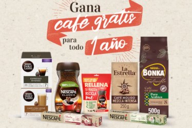 Sorteo de Nescafe de 10 lotes de café