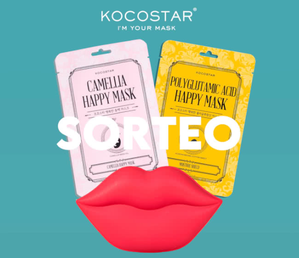 sorteo de Kocostar de un pack de mascarillas