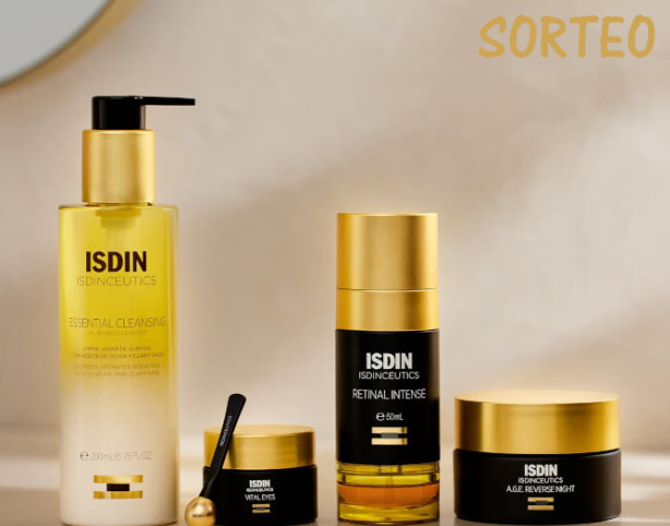 Participa en el sorteo de ISDIN para ganar una rutina de noche Isdinceutics